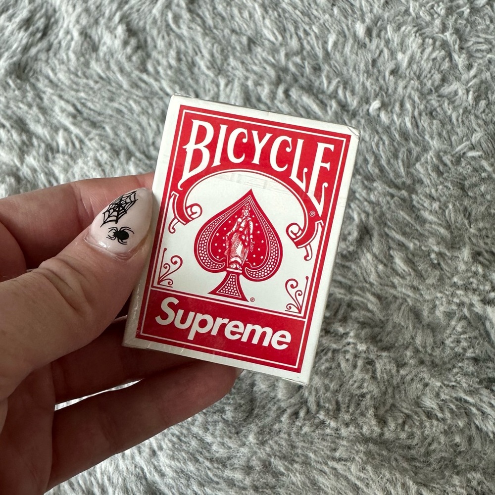 Supreme x Bicycle FW21 Mini Red and White Rare Playing Cards Sealed